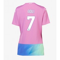 AC Milan Yacine Adli #7 Replica Third Shirt Ladies 2023-24 Short Sleeve